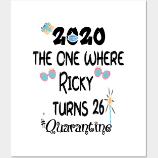 Birthday Quarantine , The One Where Turns , Friends Theme , Birthday , Custom Birthday , 2020 Quarantined Posters and Art